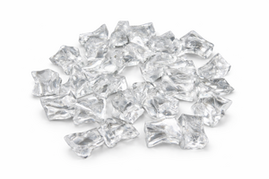 1L Deko Eisw�rfel Eis Dekoeis Acryl ca. 500g 3,8cm ca. 30 St�ck