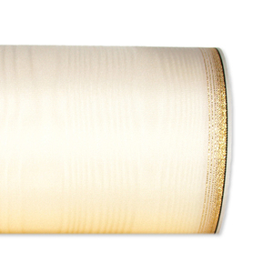 25m Kranzband Trauerband Schleifenband Moir� Webkante 150mm