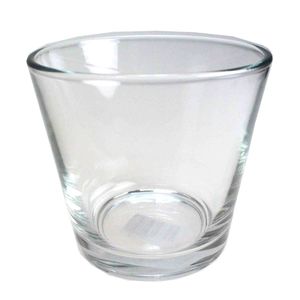 Windlicht konisch Glas klar 10cm H9cm Teelichtglas Teelichthalter Kerzenglas