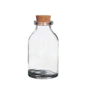 10 Glasflaschen mit Korken mini H6cm 3cm Flasche Glas 25ml Minivase Wunschglas
