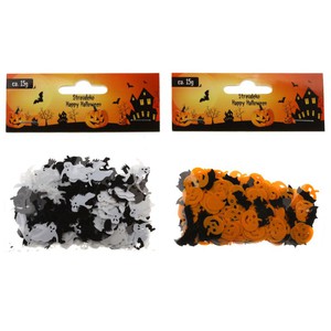 Streudeko Halloween Konfetti ca. 15gr K�rbis Fledermaus oder Geist Hexe