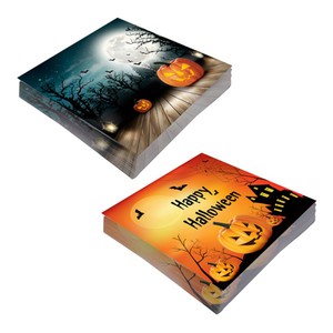 20 Servietten Halloween 33cm x 33cm 3-lagig Krbis