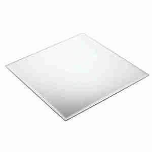 1 Spiegeluntersetzer Spiegelplatte Spiegel Teller Untersetzer 35cm eckig