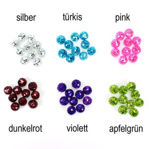 10 Spiegelkugeln 20mm Spiegelball Streudeko Tischdeko  Glitzerball Spiegel Mosaik