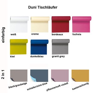 24m Duni Tete-a-Tete Tischlufer Breite 40cm Tischband Tischdecke Dunicel