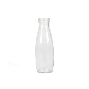 Milchflasche Glas Flasche H21cm 7cm ca 480ml Dekoflasche Saftflasche Blumenvase