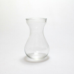 Hyazinthenvase Vase H14cm 9cm ffnung 6,3cm Glas klar Hyazinthenglas