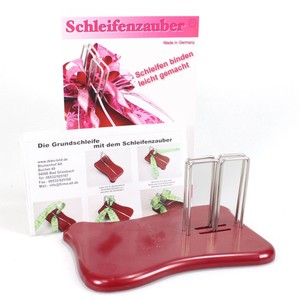 Schleifenzauber Original Hilfe z Schleifen binden Schleifenbindeger�t Fee Bindehilfe