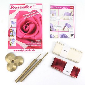 Rosenfee die Original Hilfe zum Rosen binden Rosenbindeger�t Bindehilfe