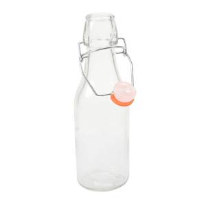 B�gelflasche 250ml H20cm 6cm Glas Flasche Dekoflasche B�gelverschlu� Glasflasche
