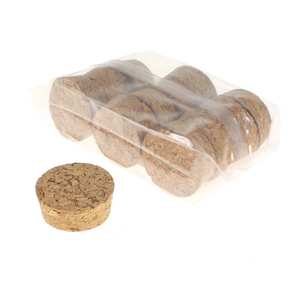 12 Korken ca H19mm 43-48mm z.B. f�r Milchflaschen Stopfen St�psel Deckel Kork