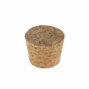 8 Korken klein ca H19mm 22-24mm z.B. f�r Milchflaschen Stopfen St�psel Deckel Kork