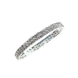 10 Serviettenringe Diamantband  ca 5,5-8 cm Gummizug Armband Diamantarmband