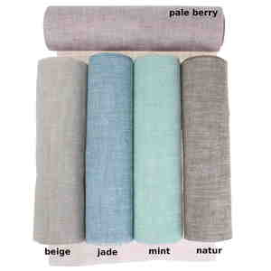 4m Dekostoff Leinenoptik B30cm Tischl�ufer Tischband Leinen Deko Stoff Stoffband