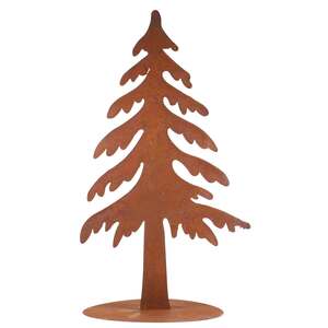 Tannenbaum XXL Edelrost H81cm Weihnachtsbaum Tanne Rost Deko Dekobaum Metall Garten