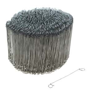 1000 sendrhte verkupfert 1,2x160mm Drilldraht Rdeldraht Betonbindedraht Draht