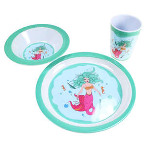 Kinder Geschirr-Set 3-teilig Becher Teller Sch�ssel