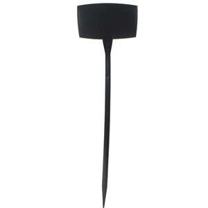 6 Pflanzenschilder 50cm Stecker Preisschildhalter Etikettenhalter Kunststoff schwarz