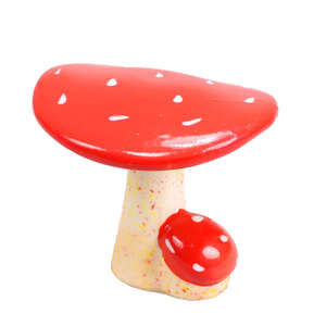 Fliegenpilz Keramik H5cm 5,6cm Pilz Pilze Dekopilz