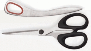 Schere mit Brief�ffner Set rostfrei