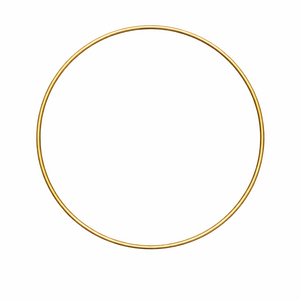 Metallring 20cm gold Draht 4mm Metallreifen Drahtring Traumf�nger Mobile