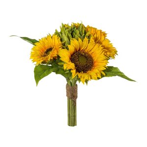 Knstliches Sonnenblumenbouquet 35 cm