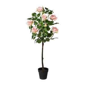 Knstlicher Rosenstamm im Topf ca 95 cm in versch. Farben