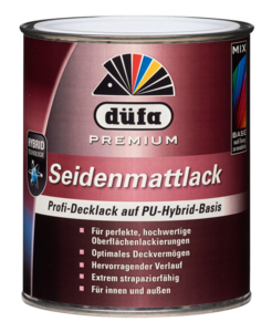 Düfa Premium Seidenmattlack 2,5 Liter verschiedene Farben