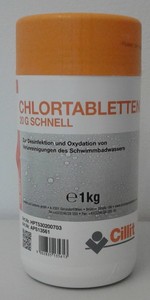 Cillit Chlortabletten 1 kg