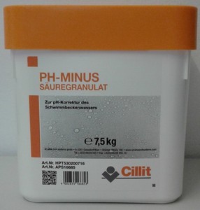 Cillit pH-Minus pH-Wert Einstellung  7,5kg