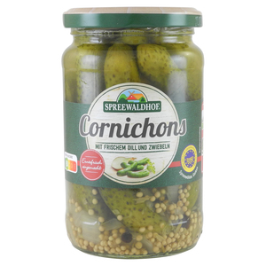 Cornichons vom Spreewaldhof (370 ml Glas)