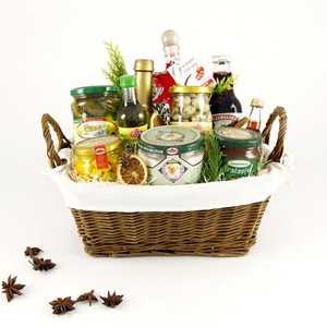 Weihnachtsgeschenkkorb Heiliger Abend