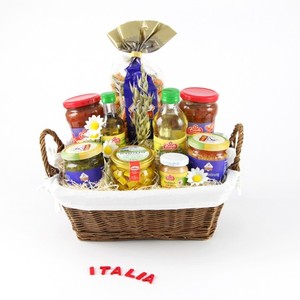 Geschenkkorb Italienische Spezialitten