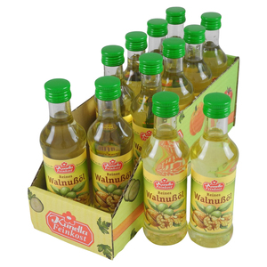 Reines Walnußöl von Kunella Feinkost - 12er Pack (12 Flaschen à 100 ml)