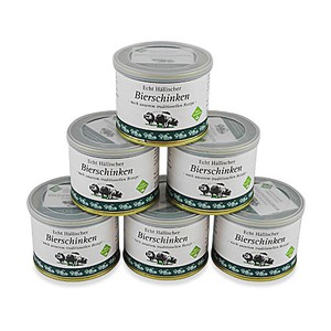 Echt H�llische Bierschinken von der BESH 6er Pack (6 Dosen � 200 g)