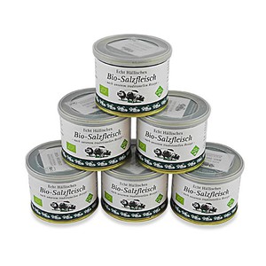 Echt Hllisches BIO-Salzfleisch 6er Pack (6 Dosen  200 g)