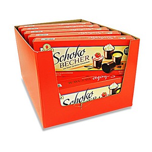 Halloren Schokobecher 16er Pack (16 Packungen Eierlik�r Becher � 12 St / 125 g)