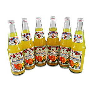 Orange-Banane-Joghurt Drink von der Mosterei Jank - 6er Pack (6 Flaschen  0.7 l)