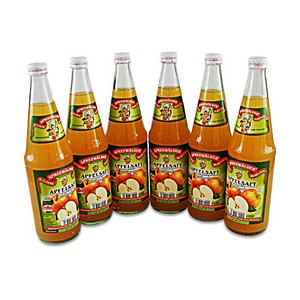 Naturtr�ber Apfelsaft von der Spreewaldmosterei - 6er Pack (6 Flaschen � 0.7 l)