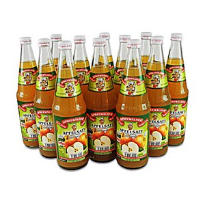 Naturtr�ber Apfelsaft von der Spreewaldmosterei - 12er Pack (12 Flaschen � 0.7 l)