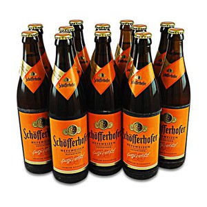 Sch�fferhofer Weizen naturtr�b (12 Flaschen � 0,5 l / 5,0 % vol.)