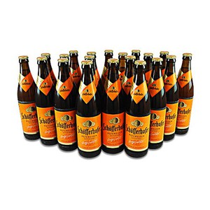 Sch�fferhofer Weizen naturtr�b (20 Flaschen � 0,5 l / 5,0 % vol.)