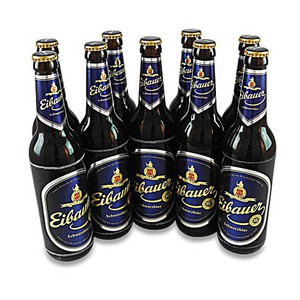 Eibauer Schwarzbier - (9 Flaschen � 0,5 l / 4,5% vol.)
