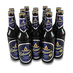 Eibauer Schwarzbier - (12 Flaschen � 0,5 l / 4,5% vol.)