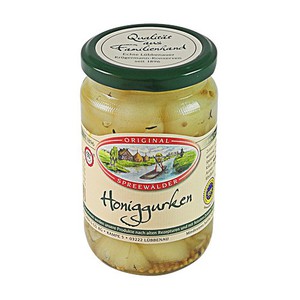 Krgermanns Original Spreewlder Honiggurken (370 ml Glas)