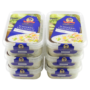 Schinken-Lauch-Salat von Gol�ener - 6er Set (6 Packungen � 200 g)