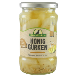 Honiggurken von Spreewald-Rabe (370 ml Glas)