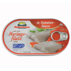 Rügen-Krone Heringsfilets in Tomaten Sauce (200 g)