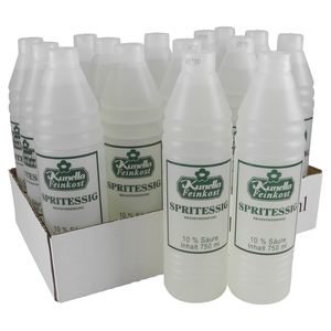 Spritessig von Kunella Feinkost - 12er Pack (12 Flaschen � 0,75 l)