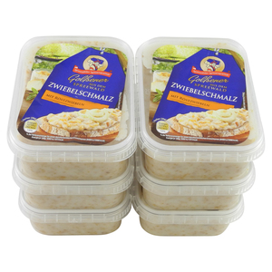 Spreew�lder Zwiebelschmalz mit R�stzwiebeln von Gol�ener - 6er Set (6 Packungen � 200 g)
